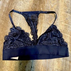 ***PINK LACE TRIANGLE BRA*** size large